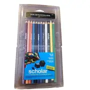 NEW Prismacolor 12 Colored Pencils Scholar #92804 "Preferred by art teachers"