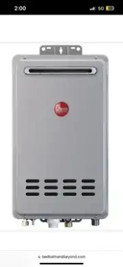 Condensing 7.0GPM Outdoor Natural Gas Tankless Water Heater