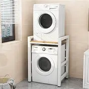 3 Tier Drum Washing Machine Storage Rack Space Saving Over Washing Machine Storage Shelf for Laundry Room Bathroom Kitchen Balcony 3 Height Adjustable
