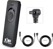 Shutter Release Cable Remote Control for Canon EOS R5 6D Mark II 5D Mark IV III II 7D Mark II 5DS R 1D X Mark II 1Ds Mark III II 50D 50D and More Replaces Canon RS-80N3 / TC-80N3