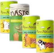 Thin and Crispy Pet Chicken Chips - Canned, Fresh - Meat Filled Treats for Pets (70g) (XS)