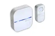 Sansai Plug In Wireless Door Chime Bell Ring 58 Tones 150m Range Waterproof