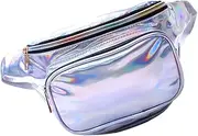[CHILDWEET] Ladies Outdoor Waist Bag Sequin Fanny Pack Pu Leather Cosmetics Pouch Reflective Sequins Large Capacity Phone Wallet Id Holder Fashion Chest Bag Australia