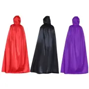 80cm/120cm/150cm Hooded Cloak Hooded Robe Cloak for Halloween