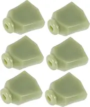 Vaguelly Guitar Tuning Pegs Handles 6 Pack Beginner Guitar Accessories Easy Install Plastic Tuning Knobs