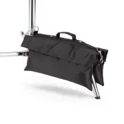Manfrotto - 22 lb. Black Sand Bag (Empty) w/ Attachment Hook & Ring