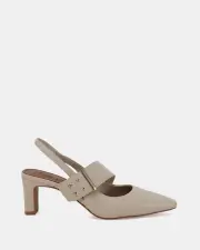 Shelly Shen Myla/Chalk Womens Heels 09