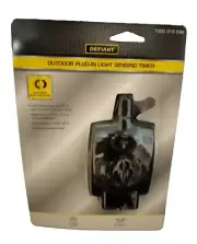 Defiant Outdoor Plug-In Light Sensing Timer 15 amp/125V General Purpose NEW