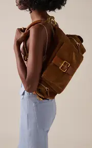 [Chloé] Camera Suede Shoulder Bag