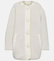 [Marant Etoile] Marant Etoile Himemma faux shearling jacket AU 16 white