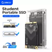 ORICO Mini mSATA SSD Case to USB 3.2 Gen1 SSD Enclosure Adapter Transparent