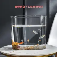在飛比找Yahoo!奇摩拍賣優惠-塑料魚缸透明亞克力熱帶魚缸一體成型防摔孔雀魚缸插花水缸生態缸