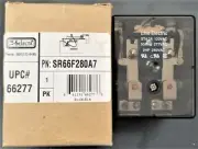 Selecta - Relay Power DPDT 120VAC Coil 25-Amp 2-pole Flange Mount - SR66F280A7