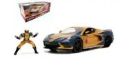 Model Car Film Movie Scale 1:24 Jada Chevrolet Corvette diecast Modellis