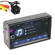 Car MP5 Player Bluetooth Stereo Radio FM USB AUX Carplay Android Auto W/Camera (for: Fiat)