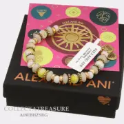 Authentic Alex and Ani Horizon, Sunlight Rafaelian Gold Expandable Bangle
