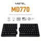 {Happy Finger} Mistel Barocco MD770 人體工學 分離式機械鍵盤 CHERRY MX軸 黑殼 橘字 白/靜音紅軸