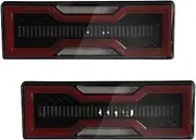Compatible With Toyota Land Cruiser 70 Series FJ75 LC79 LC75 Pick-Up LED Tail Lamps Car Running Reverse Turn Signal Brake Lights Taillights(Smoked Lens)