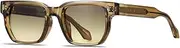 [LIGOES] Square Sunglasses Men Women CP Frame Glasses Fashion Sunglasses UV400 Glasses