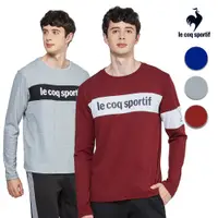 在飛比找蝦皮商城優惠-【LE COQ SPORTIF 法國公雞】基礎百搭長袖T恤-