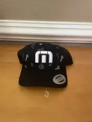 Travis Mathew Black Fiesta Inferno Hat Cap New - Rare Model
