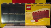 Retired LEGO Minifigure Display - Brand New Sealed - Black Holds 16 Minifigures