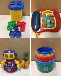 在飛比找Yahoo!奇摩拍賣優惠-二手 幼兒兒童玩具 Fisher-Price 費雪形狀配對玩