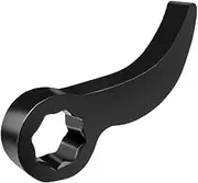 Pry Bar Wrench Adaptor - Crowbar Adapters Head Tool, Half Shaft Removal Car Repairing Tool - Durables Metal Construction, 3/8 Inch 8pt Ratchet Wrench Compatible - Heavy-Duty Leverage for Tight Spaces
