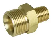 Renegade R-AD1132BP - Npt Brass Adaptor M22 M x 1/4" M