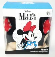 Disney Minnie Mouse Plush Wired Headphones BRAND NEW