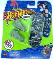 Hot Wheels Skate Tony Hawk Collector Set - Fingerboard, Pair Of Skate Shoes & Car