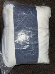 Home Reflections 6 PC 1200 Thread Count Cotton Blend Sheet Set Full White