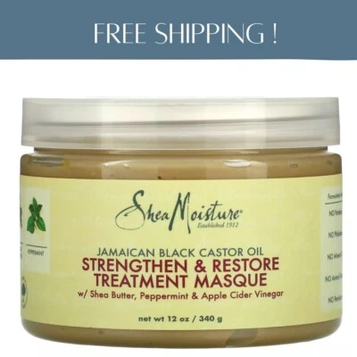 SheaMoisture, Jamaican Black Castor Oil, Strengthen & Restore Treatment Masque