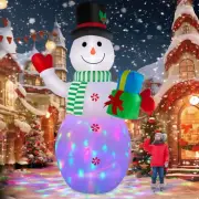 12FT Christmas Inflatables Snowman Outdoor Decorations, Giant Christmas Blow ...