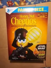 2016 Star Wars General Mills Honey Nut Cheerios DARTH VADER BEE new sealed