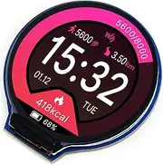 1.28inch Round LCD IPS Module 240x240 Resolution 65K RGB Colors SPI Interface for Arduino/Raspberry Pi/Jetson Nano/STM32