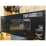 【菊草葉之家】ASUS TUF GAMING K3 RGB 機械式電競鍵盤 青軸