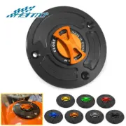 Motorcycle Keyless Gas Fuel Tank Cap Cover For KTM Duke 125 200 390 RC125 RC390