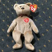 Vintage Ty Beanie Babies 1999 Signature Brown Teddy Bear