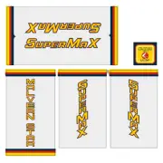 Malvern Star - Supermax Gen 2 decal set - old school bmx