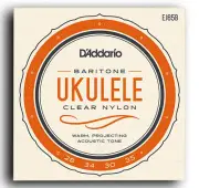 D'Addario EJ65B Ukulele Strings ProArte Clear Nylon Baritone Strings Daddario