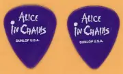 Alice in Chains Jerry Cantrell Vintage Guitar Pick - 1992 Dirt Tour