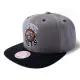 【Mitchell & Ness】NBA Breakthroug Snapback 籃網 灰黑(Snapback 經典平帽沿 棒球帽)