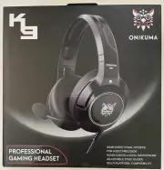 Onikuma K9 BLACK Wired Gaming Headset LED Stereo Headset Gaming USB Noise Cancel