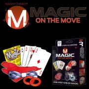 MAGIC ON THE MOVE POCKET SET 3 BY HANKY PANKY TRICKS COOL ILLUSIONS ONE STEP AHE