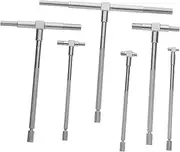 CHILDWEET Precision Telescopic Gauge Set 6pcs Stainless Steel Bore Gauge Tools Set