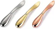 Tekson 3PCS Eye Roller Cream, Face Massage Applicator Tool, Metal Facial Massager for Moisturizer Wand Stick (Zinc Alloy)