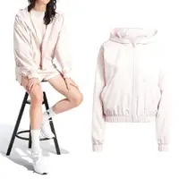 在飛比找ETMall東森購物網優惠-Adidas W BLUV Q2 JKT 女款 粉色 運動 