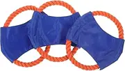 Pet Training Toy 3pcs Dog Toys Flying Disc Dog Toy Thrower Portable Pet Plaything for Puppy Random Color