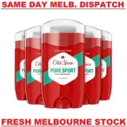 Old Spice Pure Sport High Endurance Deodorant Men Aluminum Free 85g - 1/3/5 Pack